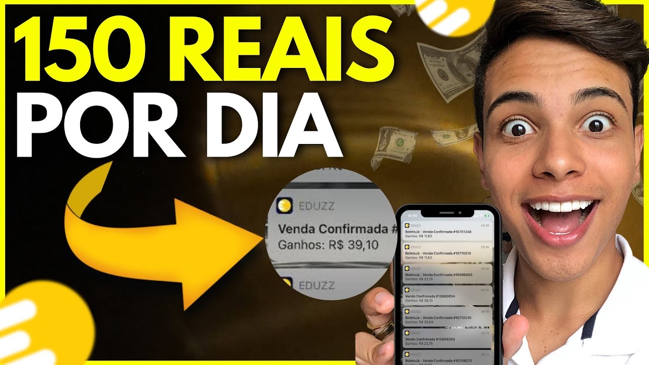 EDUZZ: COMO GANHAR 150 REAIS POR DIA COMO AFILIADO (Dinheiro online)
