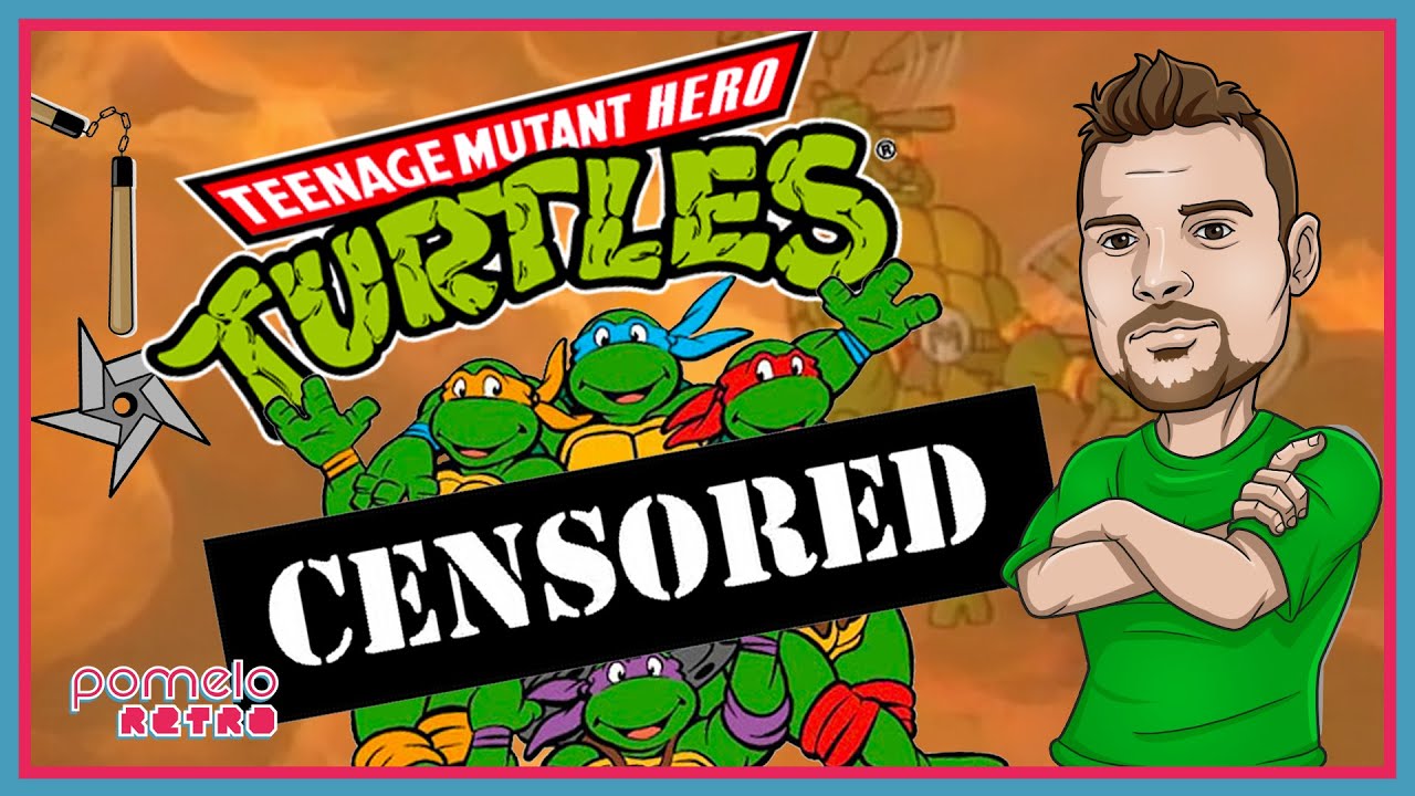 Как и почему TMNT подверглись цензуре в Великобритании? | Pomelo Retro