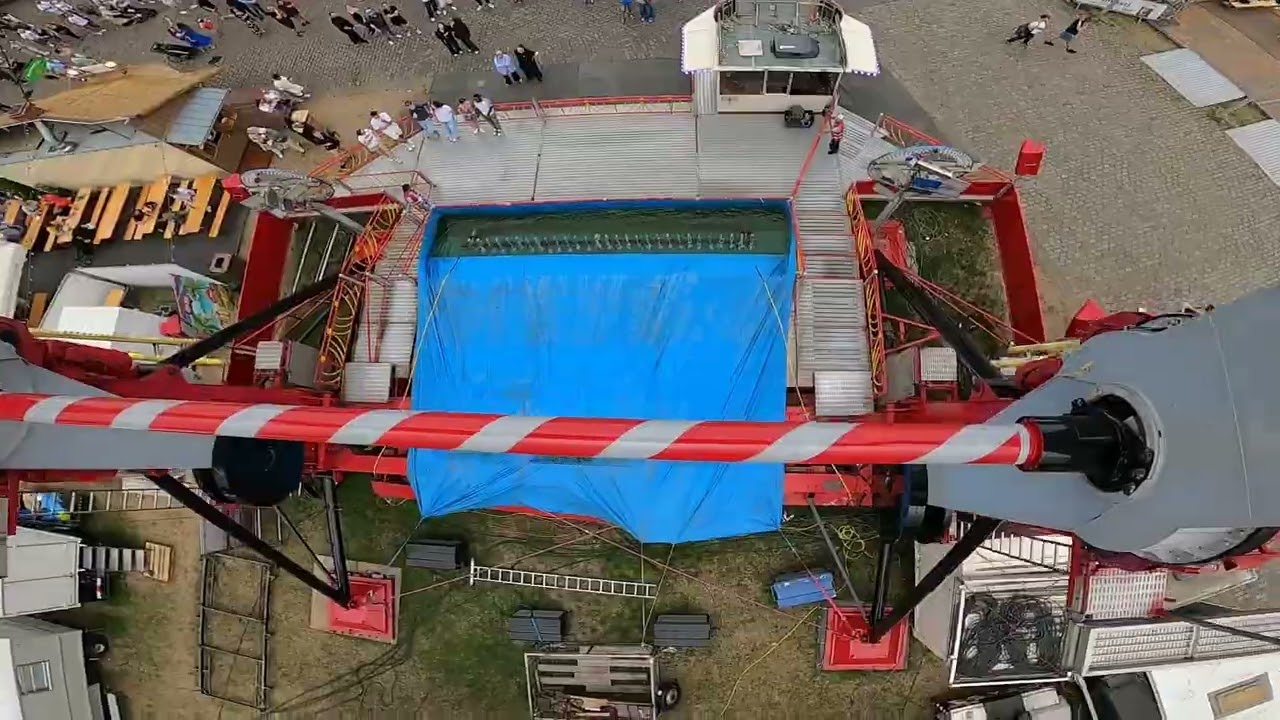 Onride | Top Spin Fresh | Düsseldorfer Rheinkirmes 2025