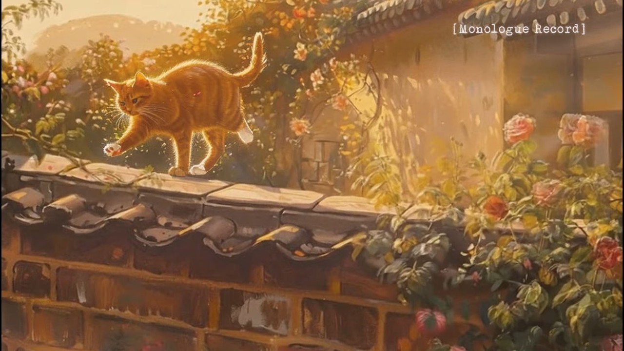 돌담 위 냥이와 스윙 재즈🐈 Sunny 1930s Gyeongseong Oriental Vintage swing Jazz  (1 Hour)