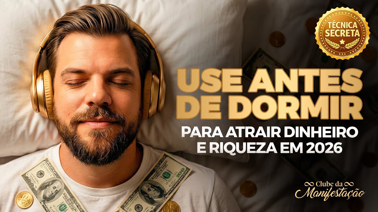 TÉCNICA DORMINDO COM A RIQUEZA 2026 | OUÇA ANTES DE DORMIR