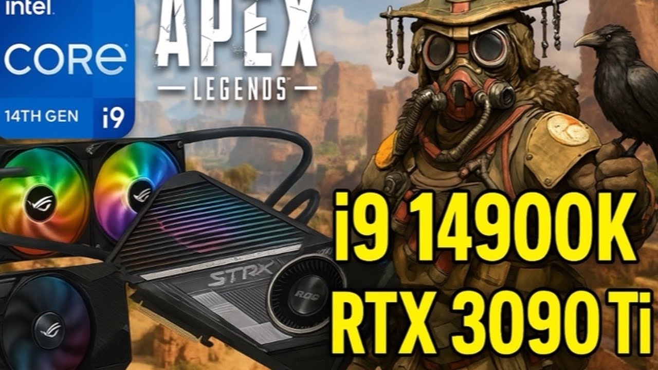Benchmark Apex Legends | RTX 3090 Ti + i9-14900k | 1080p Ultra Settings