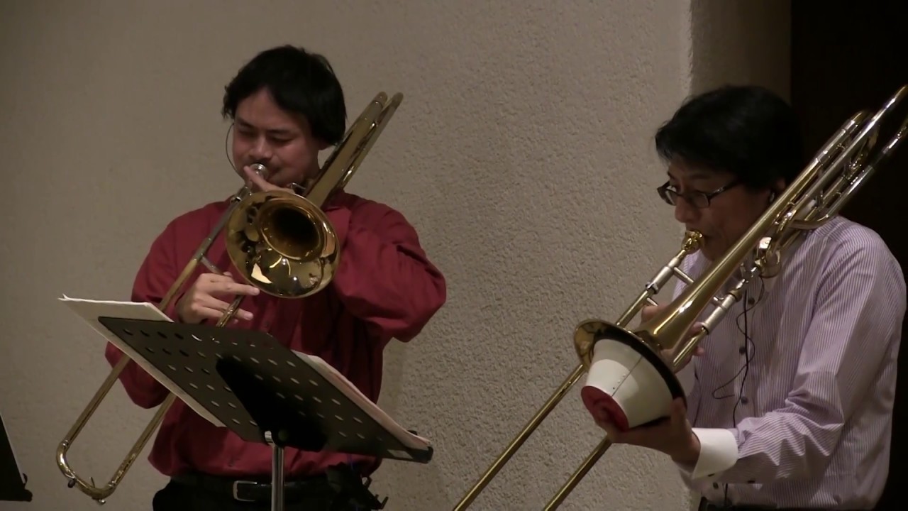 Vinko Globokar / Discours II for 5 trombones
