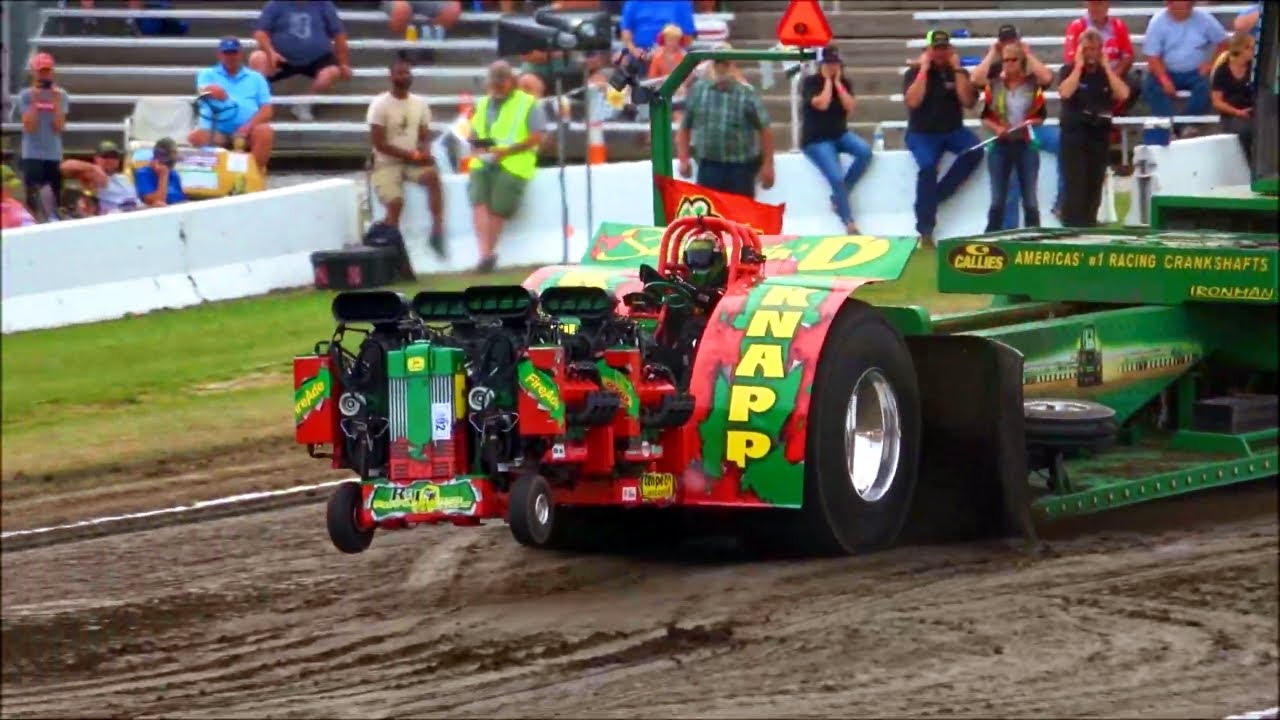 Insane Tractor Pull Action At Bowling Green Ohio 2019 - Unlimited Modified Madness!