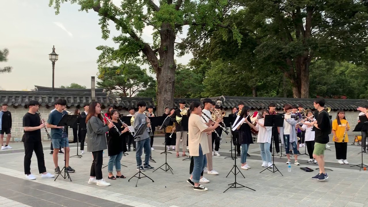 아름다운강산 플래시몹/전주생명과학고관악부