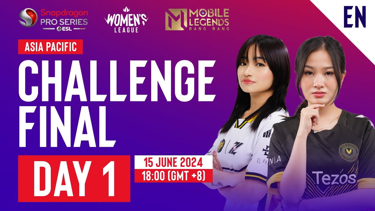 🔴 [EN] AP Mobile Legends: Bang Bang | Snapdragon Pro Series Women's League | Day 1 | OMGE vs. ONIC