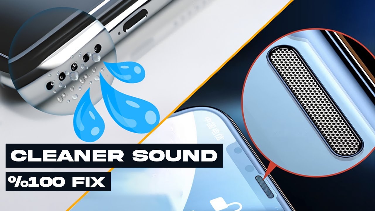Phone Speaker Cleaner Sound - Dust and Water #mobile #speaker #cleaning