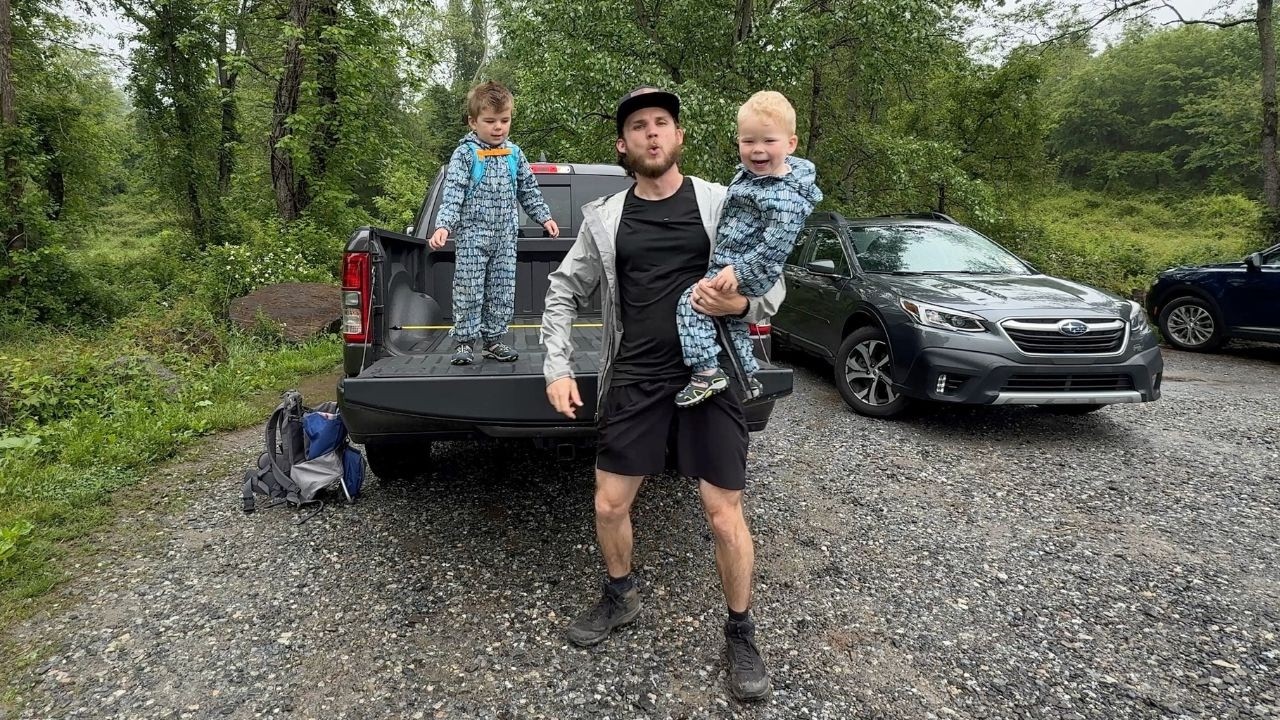 Hiking in the Mud with the Kids | Real Dad Life