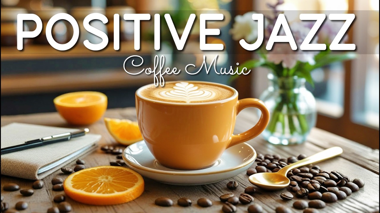 Positive Morning Jazz ☕ Relaxing Smooth Jazz Cafe Music and Bossa Nova Instrumental for Good Mood