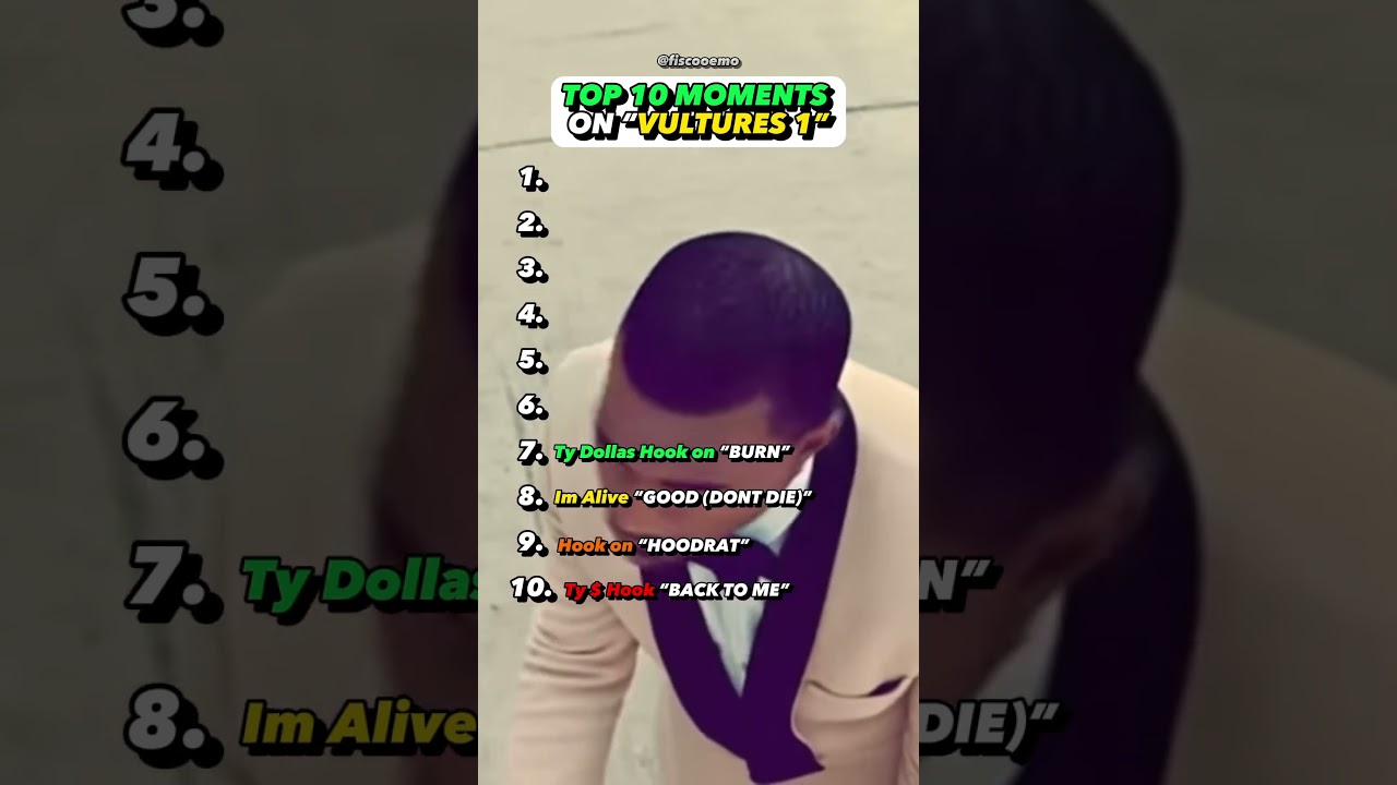 Vultures 1 BEST moments #vultures #kanyewest #rap #hiphop #review
