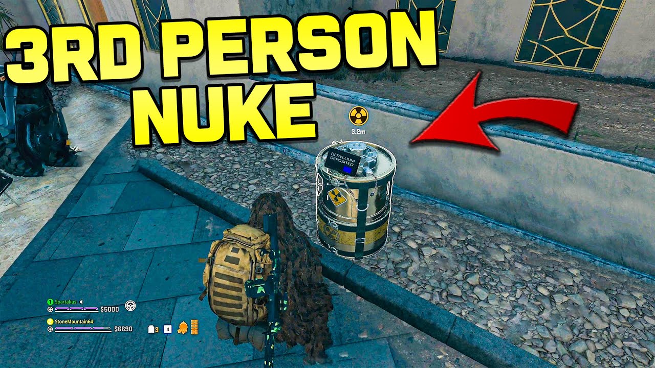 We BLEW the World's FIRST 3rd person Nuke!