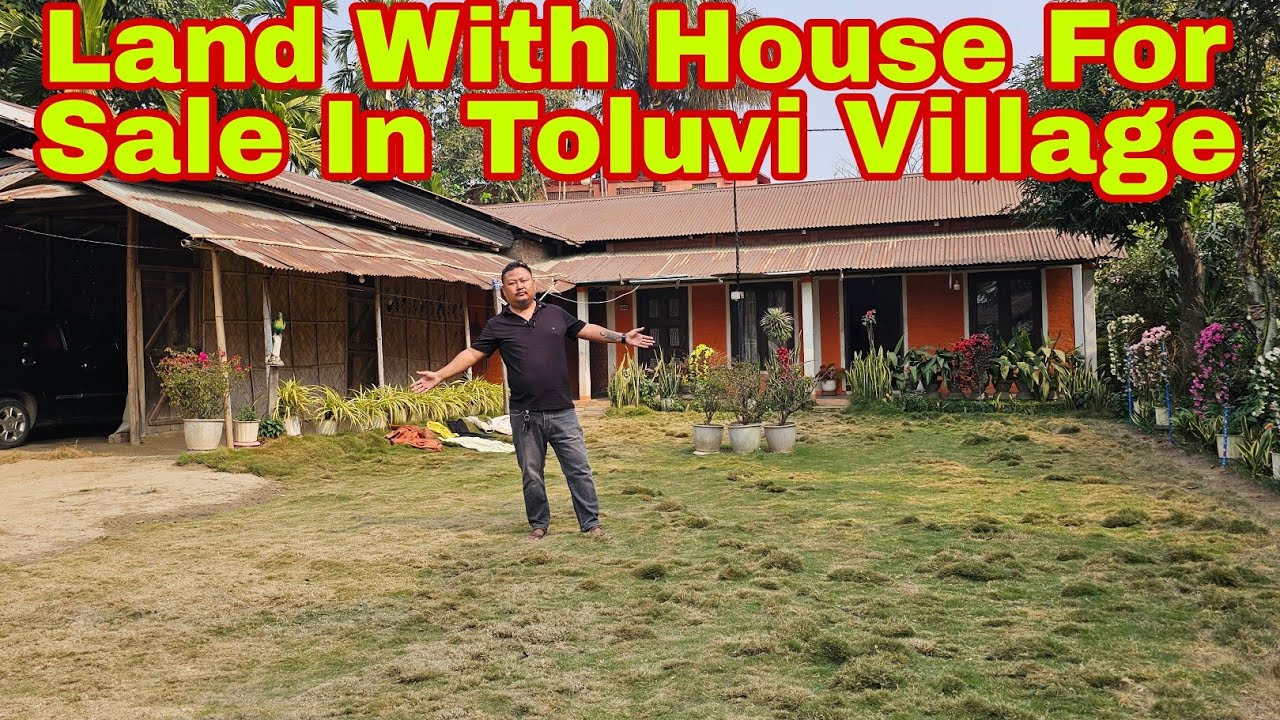 Land For Sale In Toluvi Village Dimapur Near Public Ground | Naga Motovlogger 