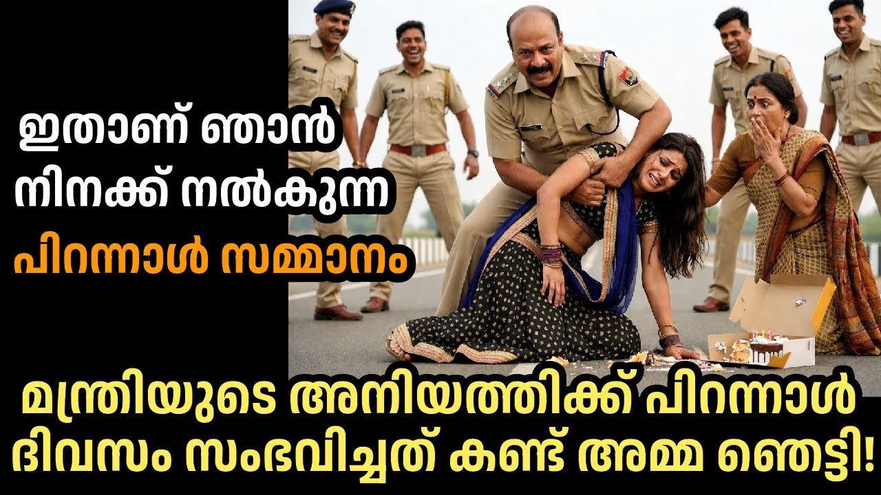മന്ത്രിയുടെ അനിയത്തിയെ അവളുടെ പിറന്നാൾ ദിവസം പോലീസുകാരൻ നടുറോഡിൽ വെച്ച് ചെയ്‍തത് കണ്ട് അമ്മ ഞെട്ടി!
