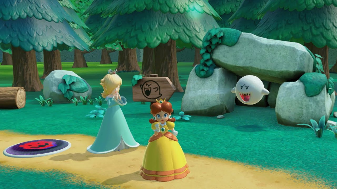 Super Mario Party Jamboree - Daisy vs Shy Guy vs Koopa vs Spike - Mega Wiggler's Tree Party