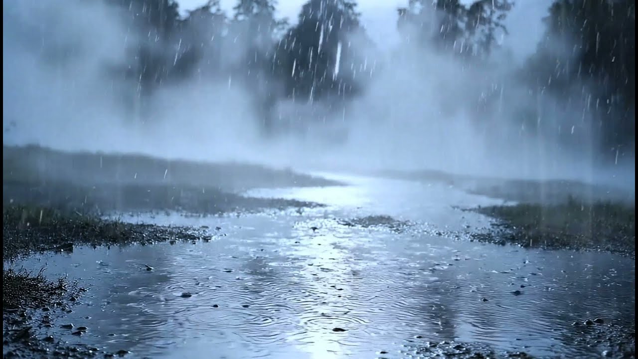🌙 Midnight Rain Bliss - Heavy Rain for Instant Sleep