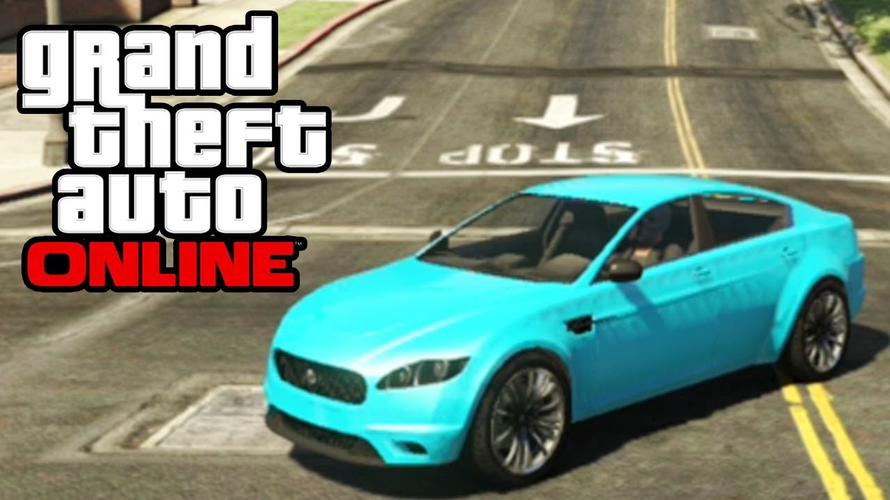 GTA 5 Online - Secret/Rare Fluorescent Blue Paint Job! 