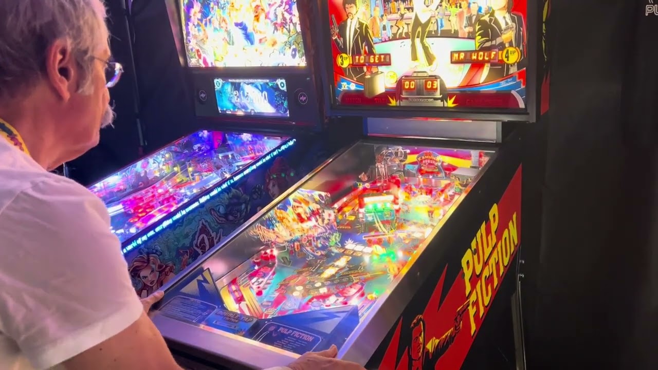 Roger Shape playing Pulp Fiction at Pinball Expo 2025