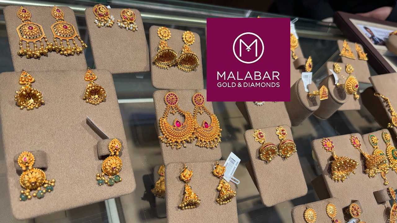 Malabar gold earrings designs with price latest divine collection temple jewellery designs 