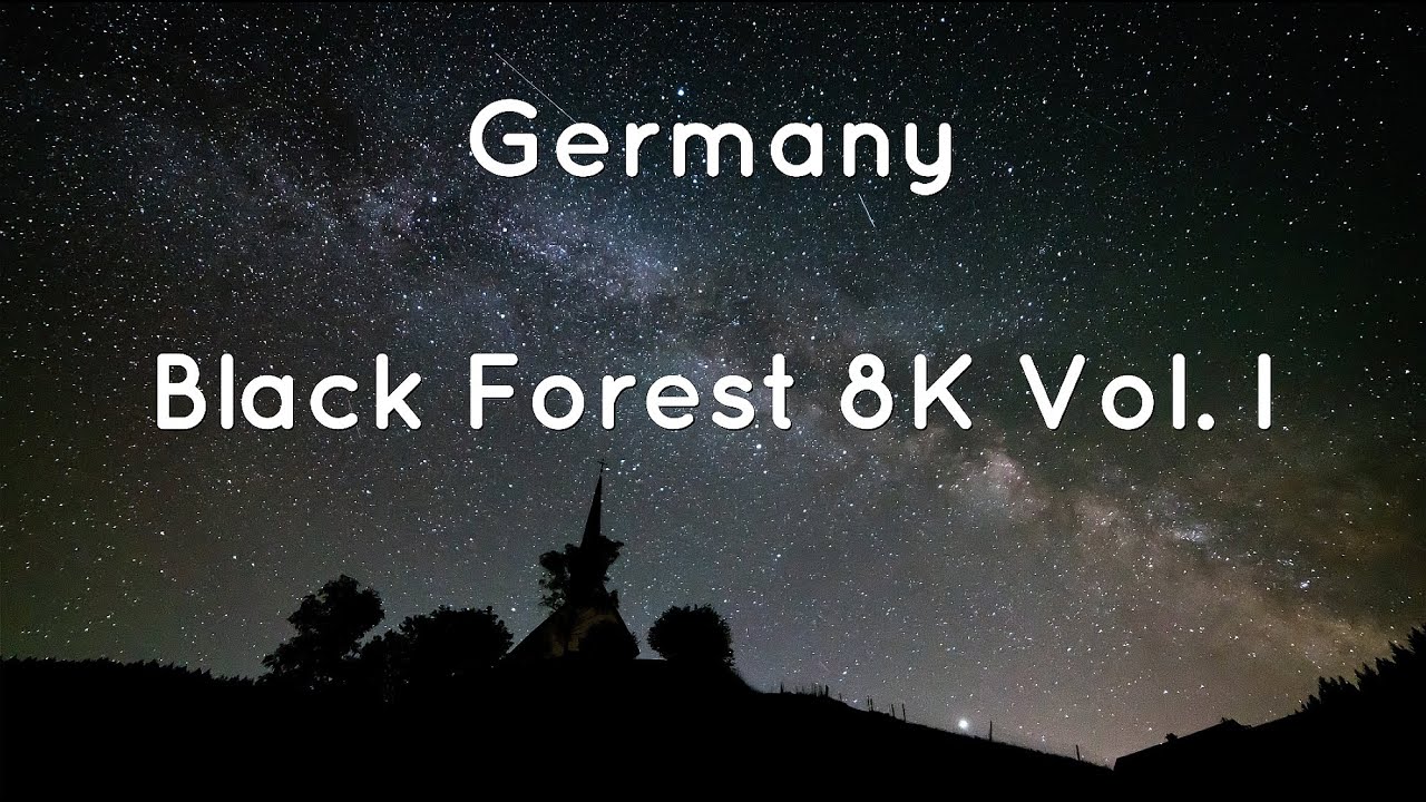 Time Lapse Adventure Black Forest Germany  | Zeitraffer Abenteuer Schwarzwald Deutschland 8K Vol. I
