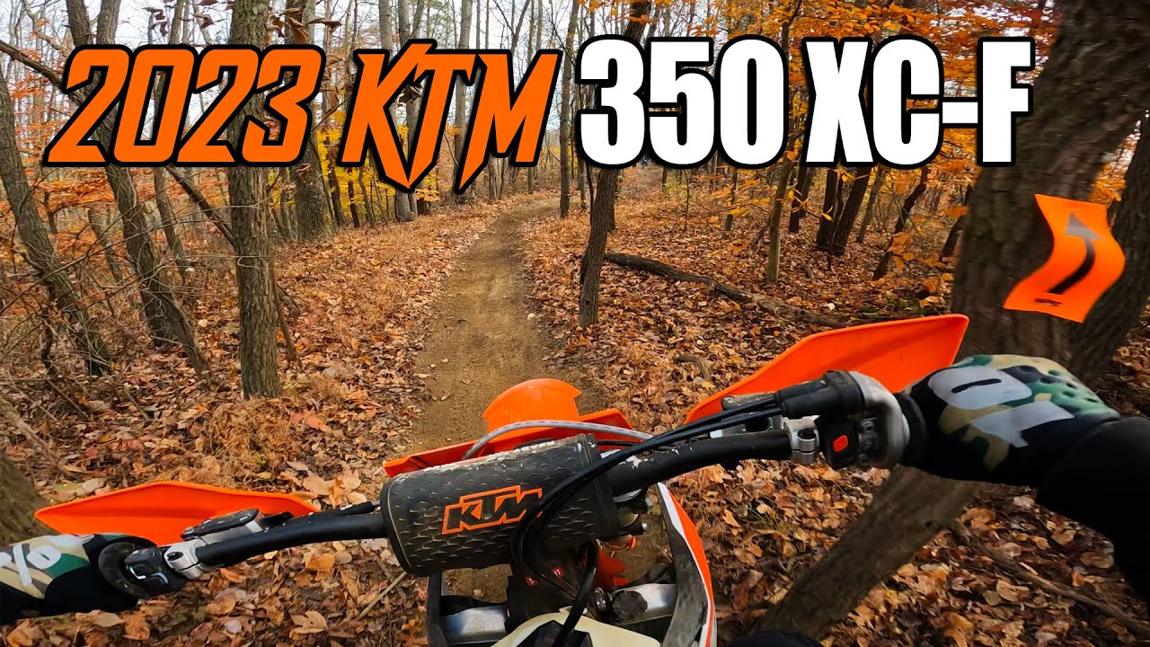 KTM 350 XC-F 2023 года — первая поездка и впечатления