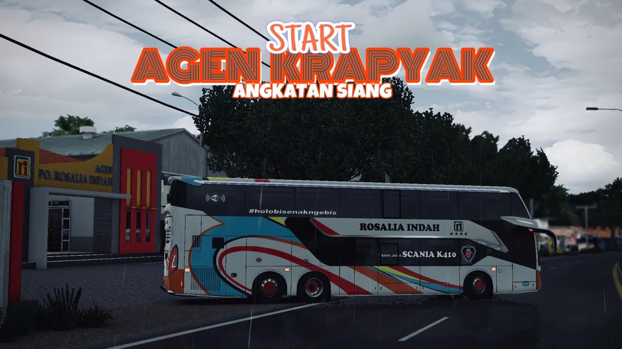 ARMADA PREMIUM KOK LEWAT JALUR NON TOLL SIH?!🤬😡 Rosalia Indah XDD140 start Agen Krapyak via Pantura