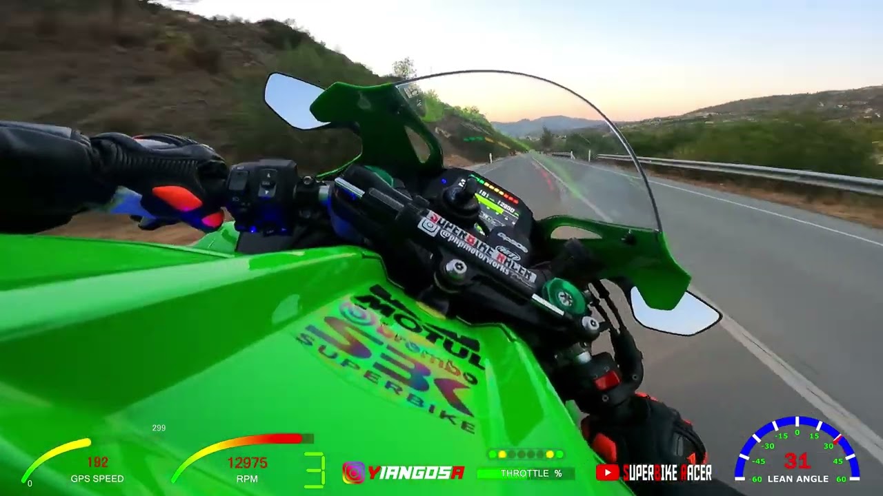 Kawasaki Ninja ZX10R Fast Solo Ride
