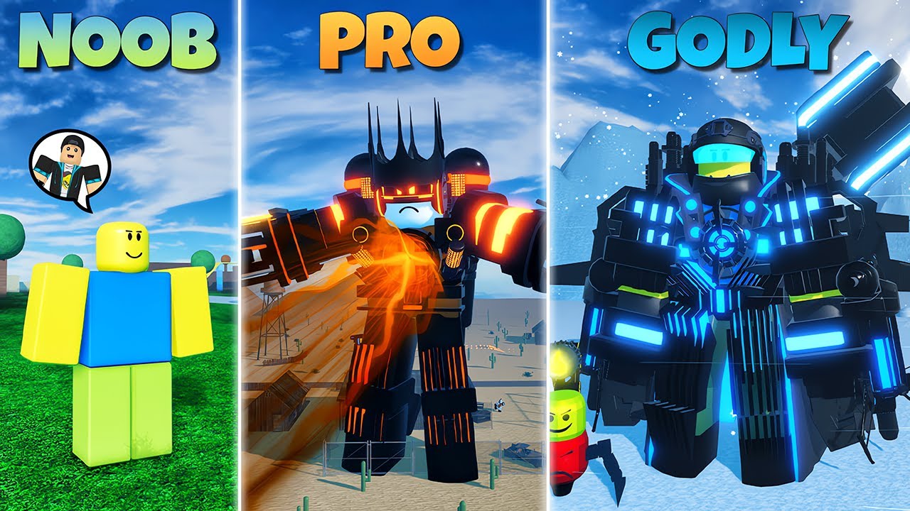 GILA!! Kita Beli NOOB TITAN Terkuat & Hancurkan BOSS 🔥🗿🔥 | The Noob Experiment Battlefront Indonesia