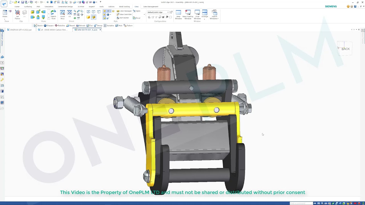 SolidEdge 2022   Decals and Labels