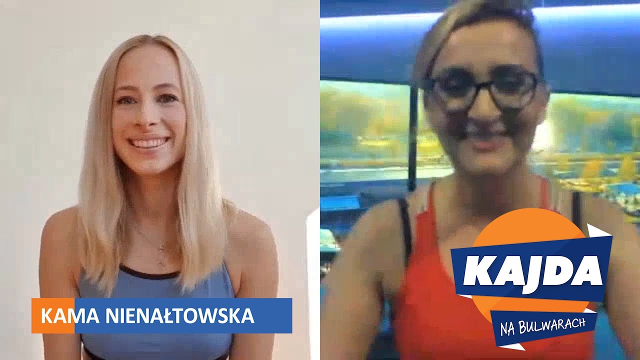 🤸‍♀️🧘‍♀️🏊‍♀️Kama Nienałtowska i FIT Kwarantanna | Kajda na Bulwarach 🚴‍♀️🤾‍♀️🏆