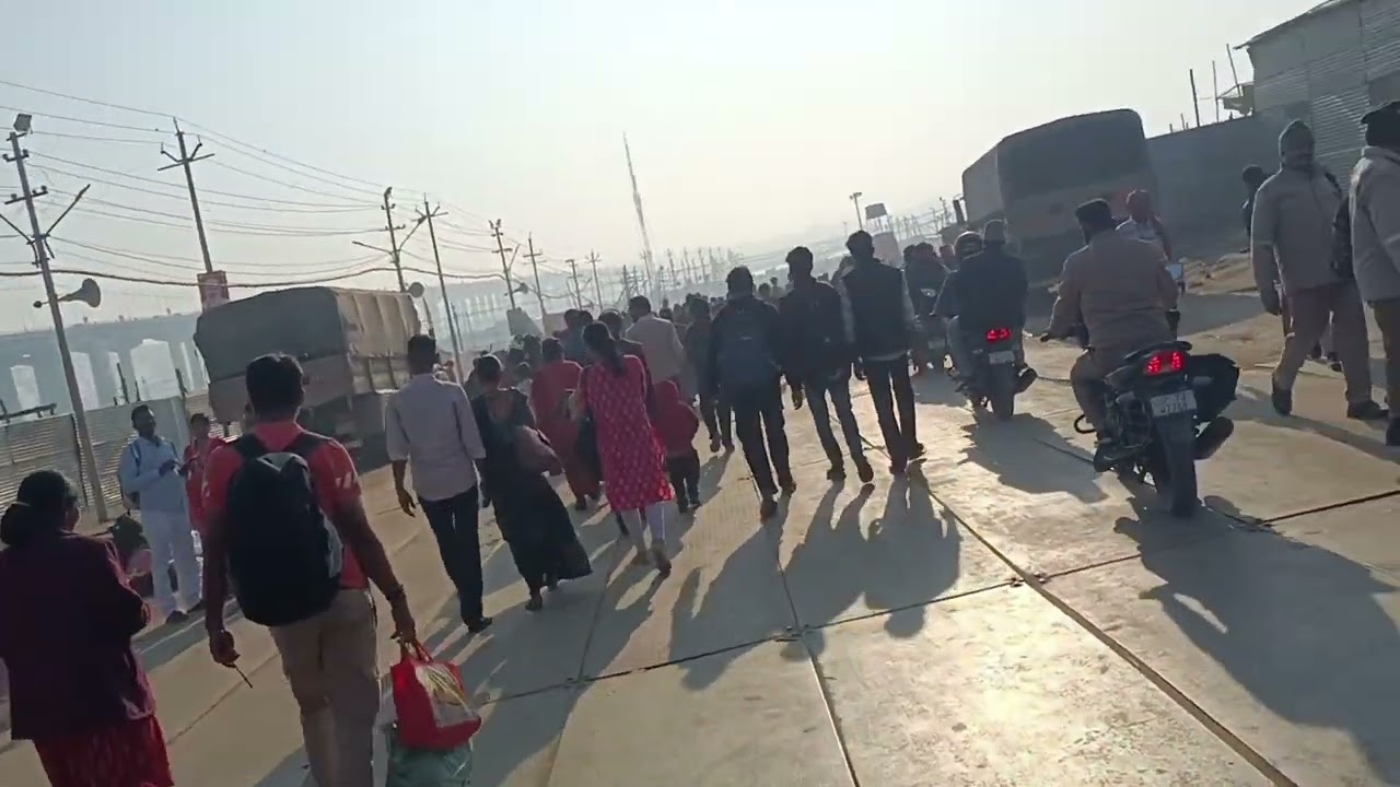 Sangam area part(3)💯#visit #tourism #prayagraj #mahakumbh #badehanumanji #letehanumanji #hindu#ganga
