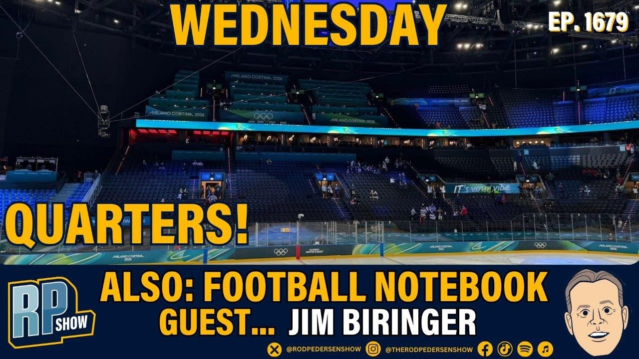 Olympic Hockey Quarterfinals + Jim Biringer Joins | RP Show Live Ep. 1679 | February 18, 2026
