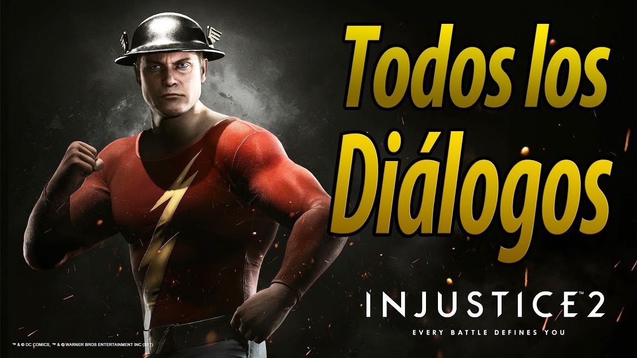 Injustice 2 | Español Latino | Todos los Diálogos | Jay Garrick Flash | PS4 |