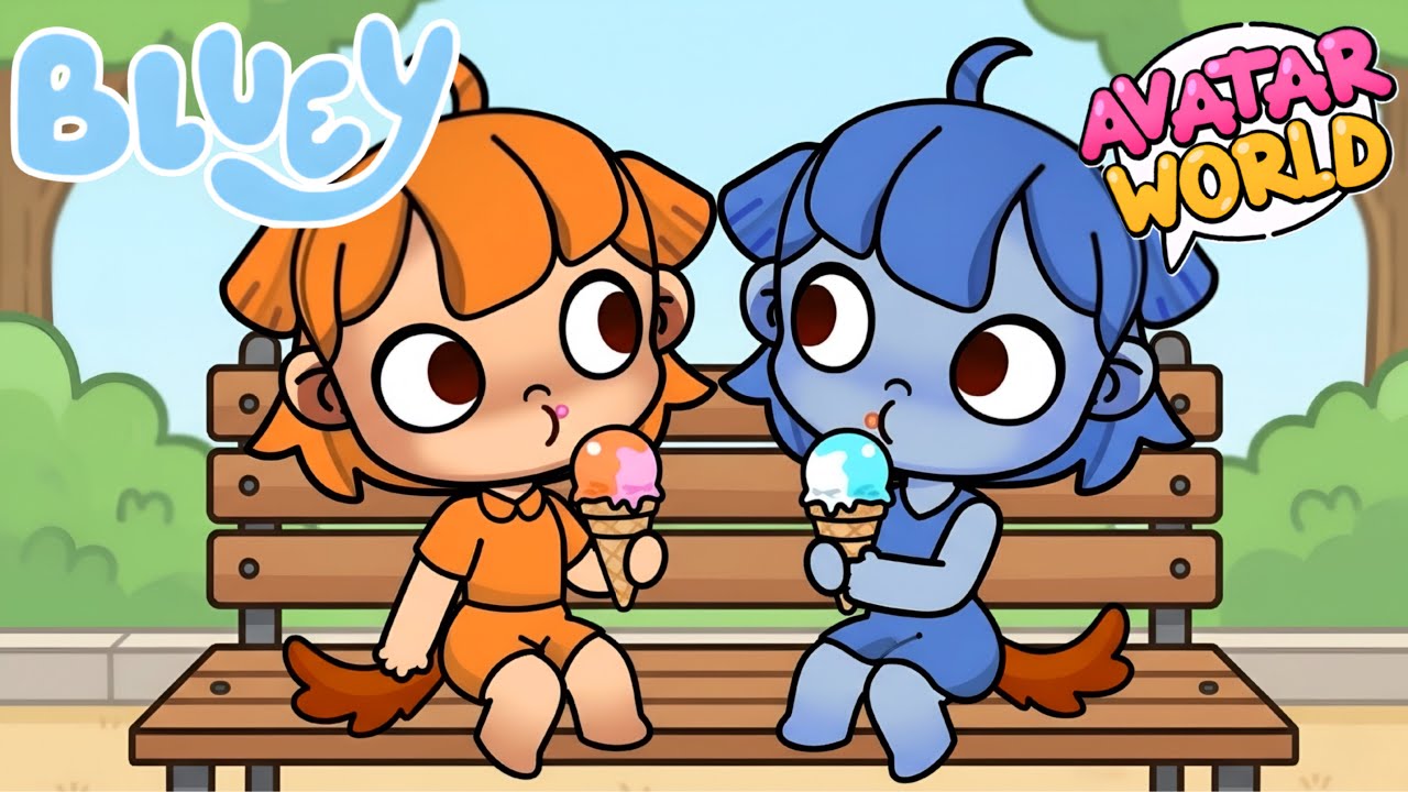 BLUEY IN AVATAR WORLD 🐾 Ice Cream | Full Episodes