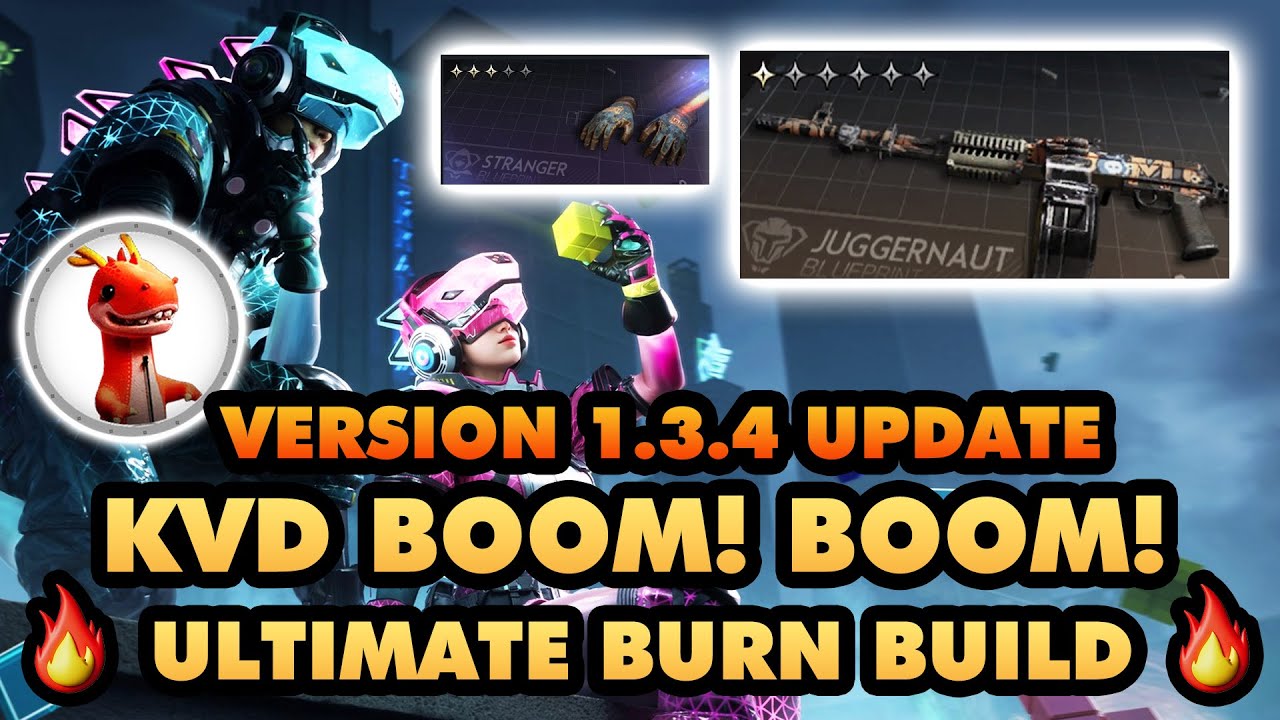 KVD BOOM! BOOM! BUILD | VERSION 1.3.4 UPDATE | ONCE HUMAN