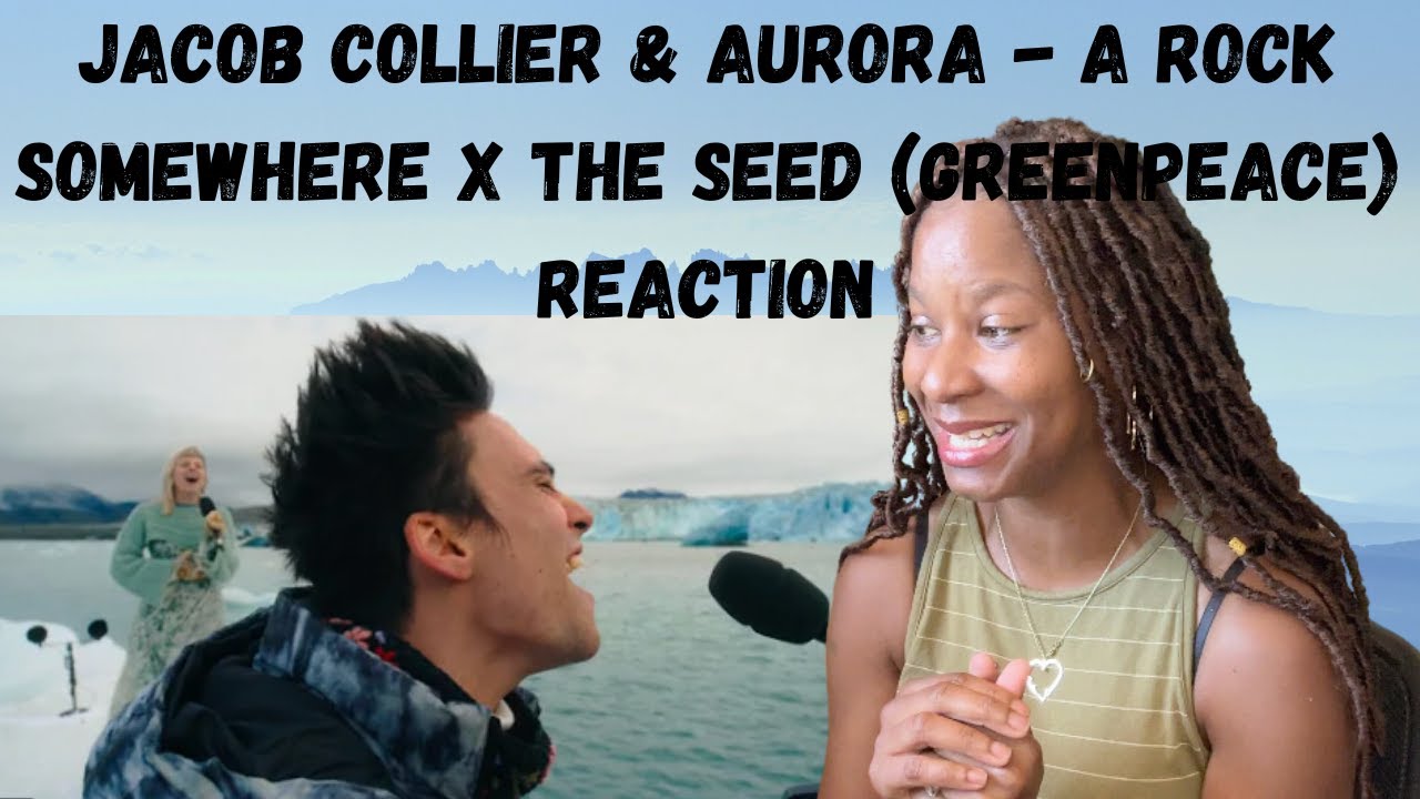 Jacob Collier & AURORA - A Rock Somewhere X The Seed (Greenpeace) (Reaction)