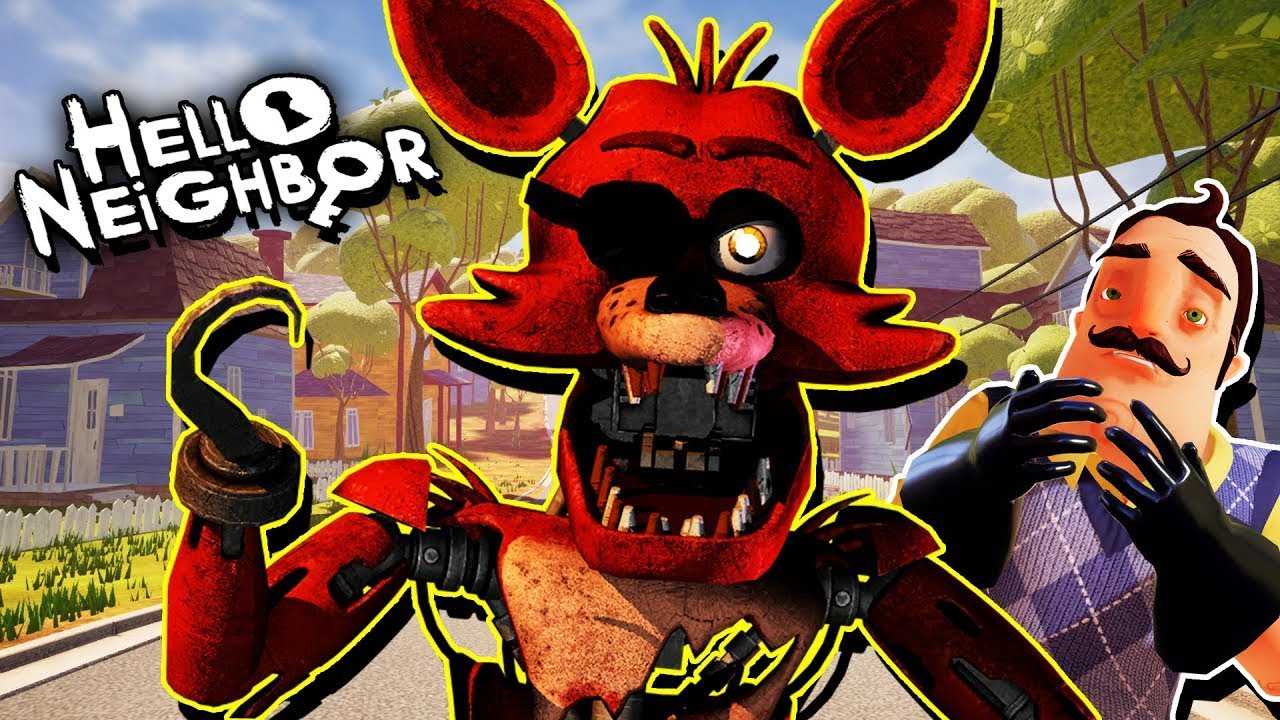 Hello Neighbor НО ТЫ БУДЕШЬ УГАРАТЬ НОВЫЙ МОД НА ФОКСИ!!!