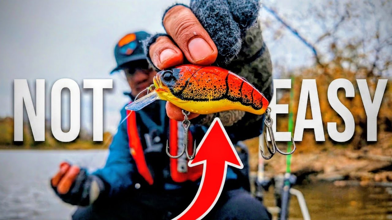 Late Fall Kayak BASS Fishing is NOT Easy...Here's What Worked!