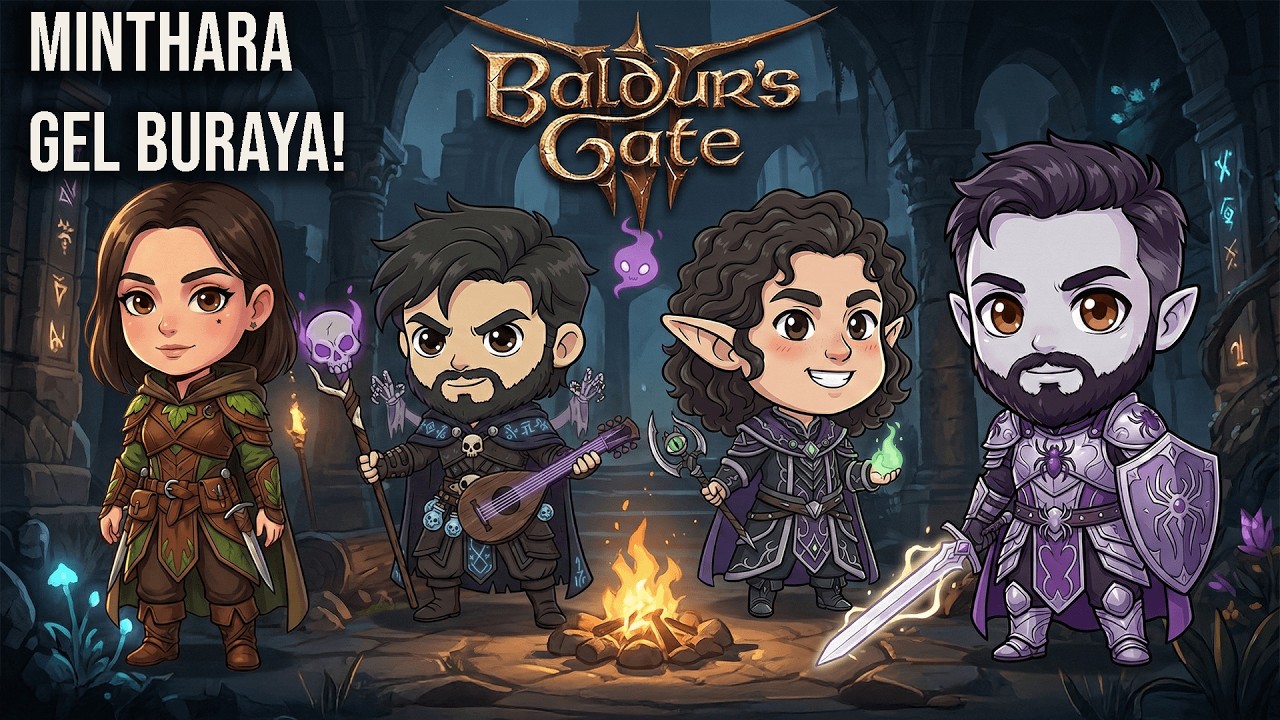 Baldur’s Gate 3 Türkçe Eşli: Minthara’yı Almaya Çalıştık, Tapınak Savaşa Döndü! | Bölüm 10