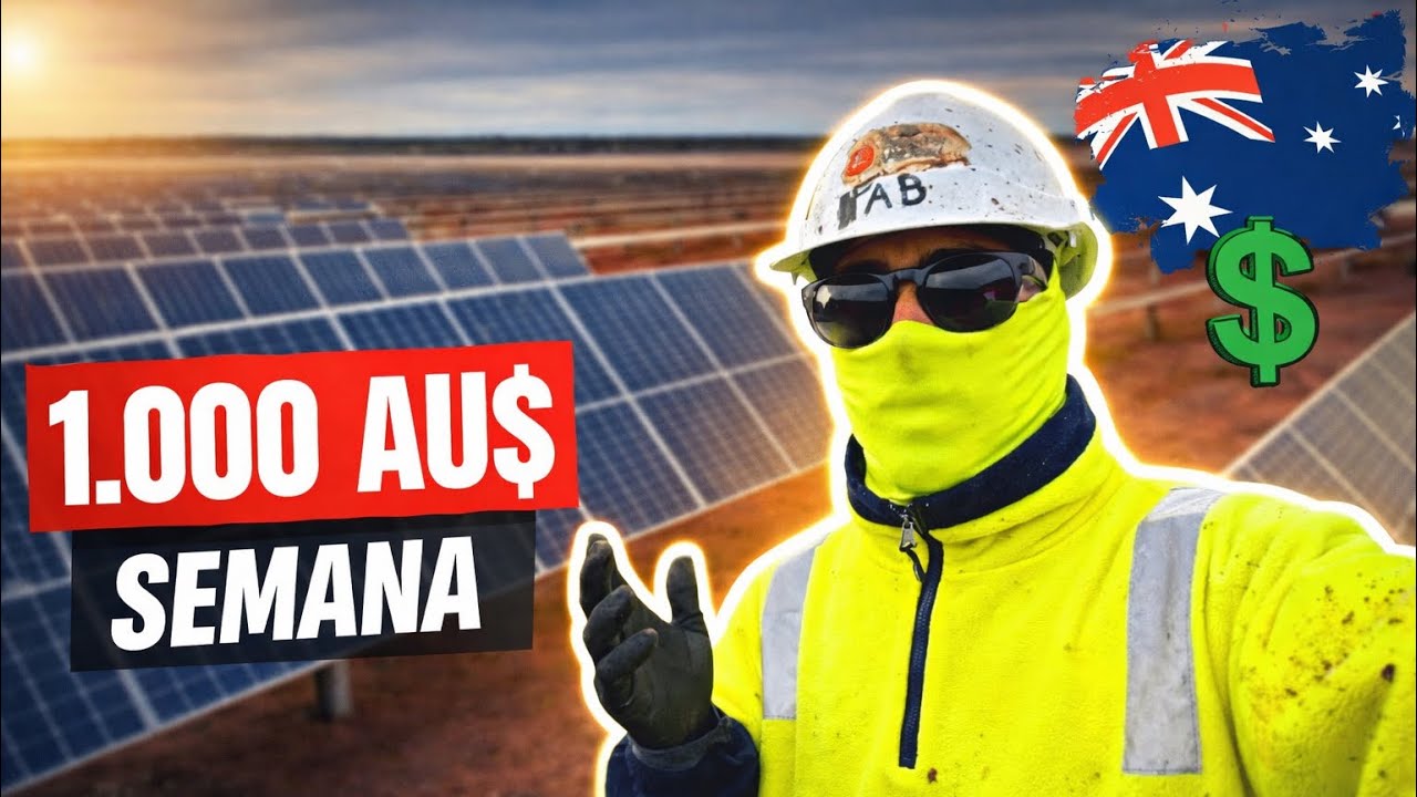 como conseguir TU PRIMER TRABAJO en una SOLAR FARM EN AUSTRALIA