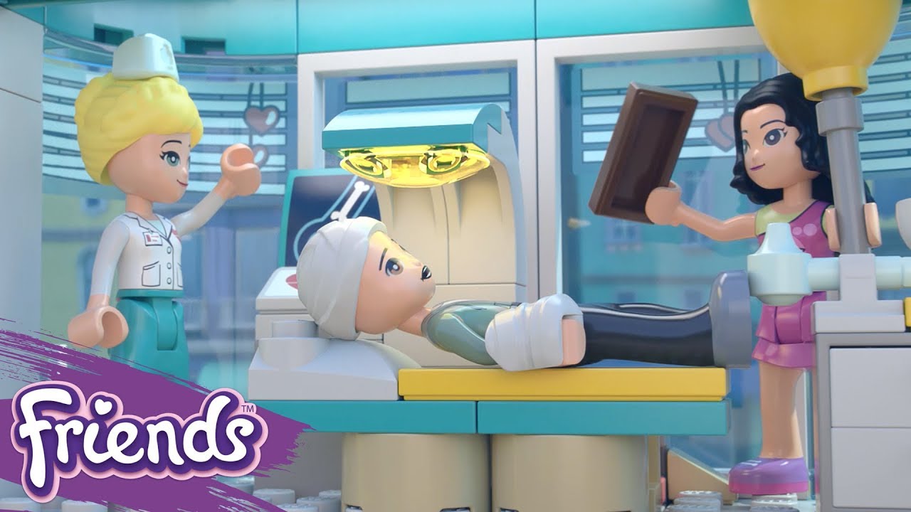 Ethan w szpitalu w Mieście Heartlake &mdash; LEGO Friends &mdash; animacja