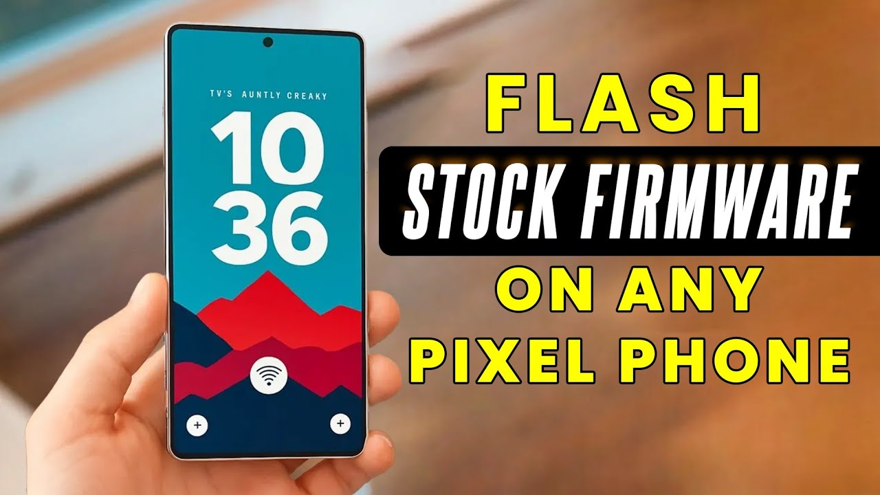 Flash Stock Firmware on Any Google Pixel Device | Install New Software On  Google Pixel | Full Guide