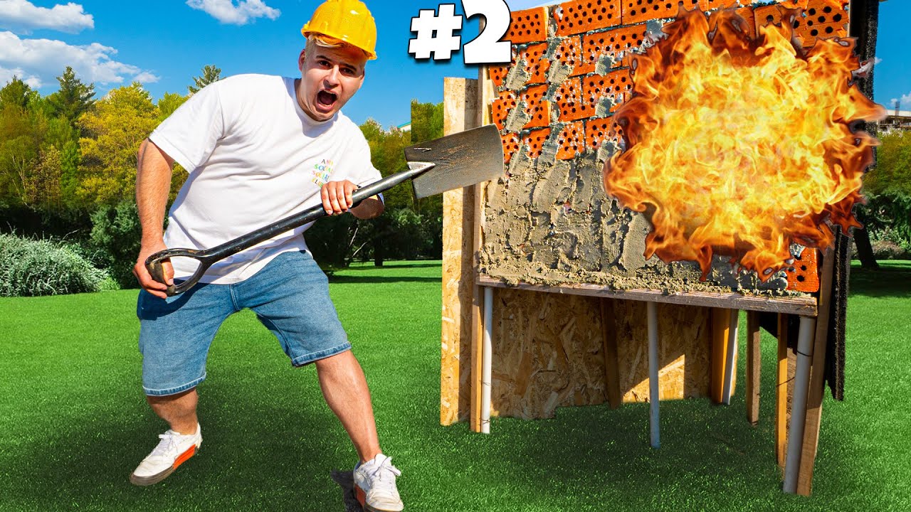 Cine Construieste Peretele INDESTRUCTIBIL? Dacă îl Sparg PIERZI !