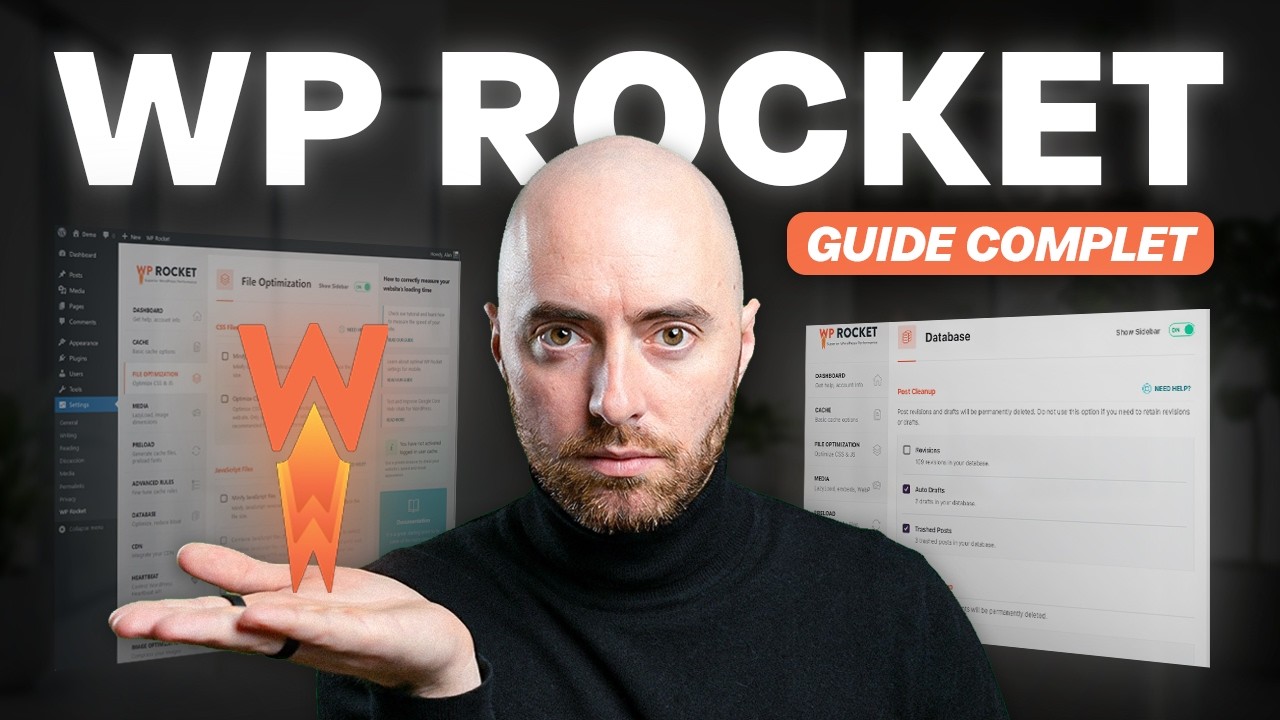Tuto COMPLET de WP Rocket pour Améliorer la Vitesse de Chargement de votre Site Web en 2026