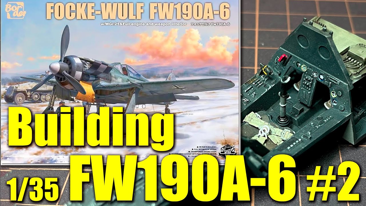 Bordermodel 1/35 Focke-Wulf FW190A-6 #2 cockpit