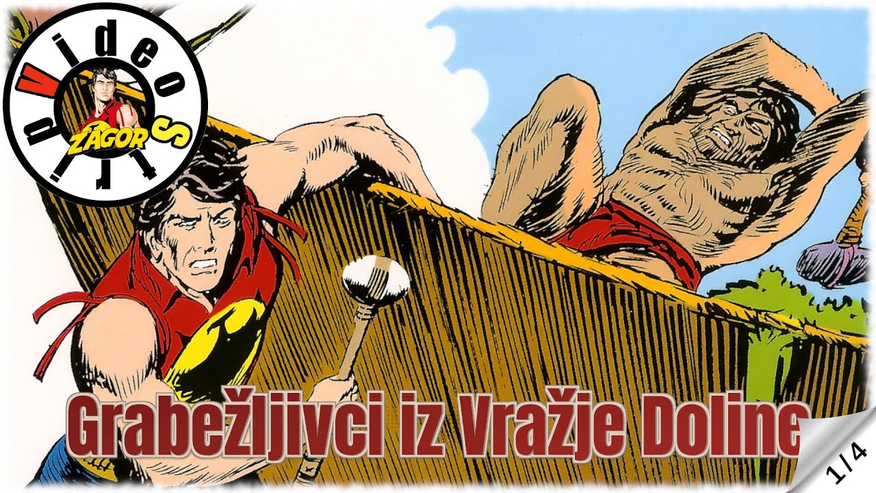 Zagor - Grabežljivci iz Vražje Doline - Strip u boji - (1/4)