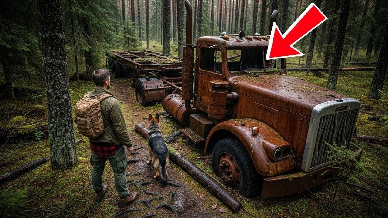 Le chien d'un ancien Navy SEAL l'a mené à un camion rouillé — et une voix qui lui a répondu