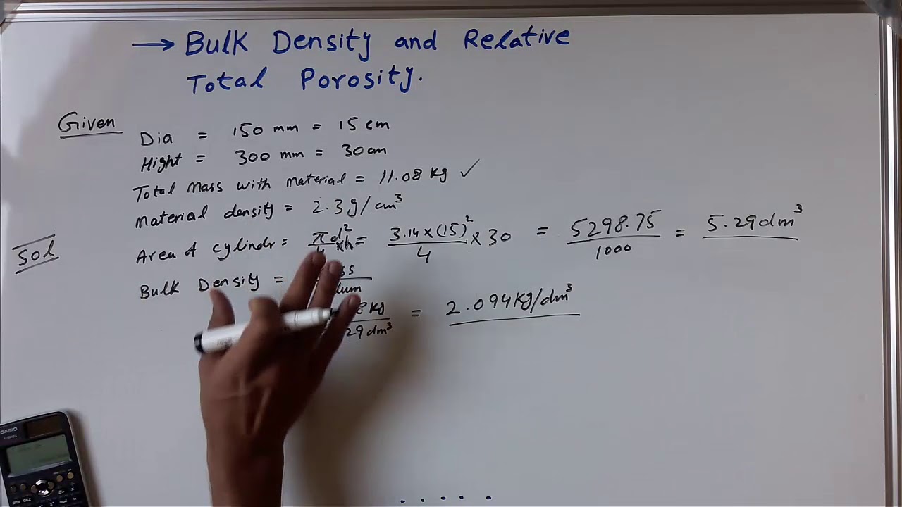 Bulk Density and Total Porosity
