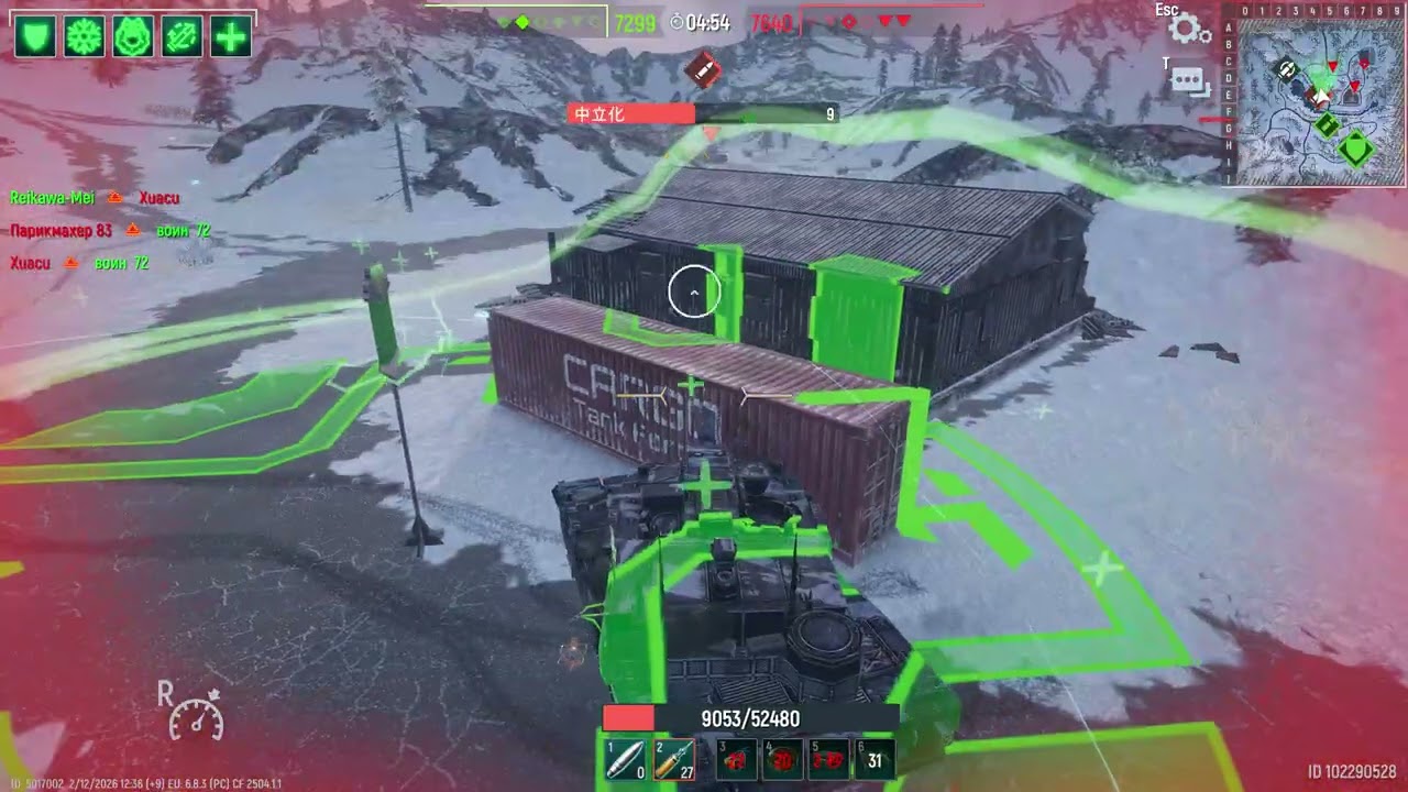 Tank Force 1.5-Snow Map-4
