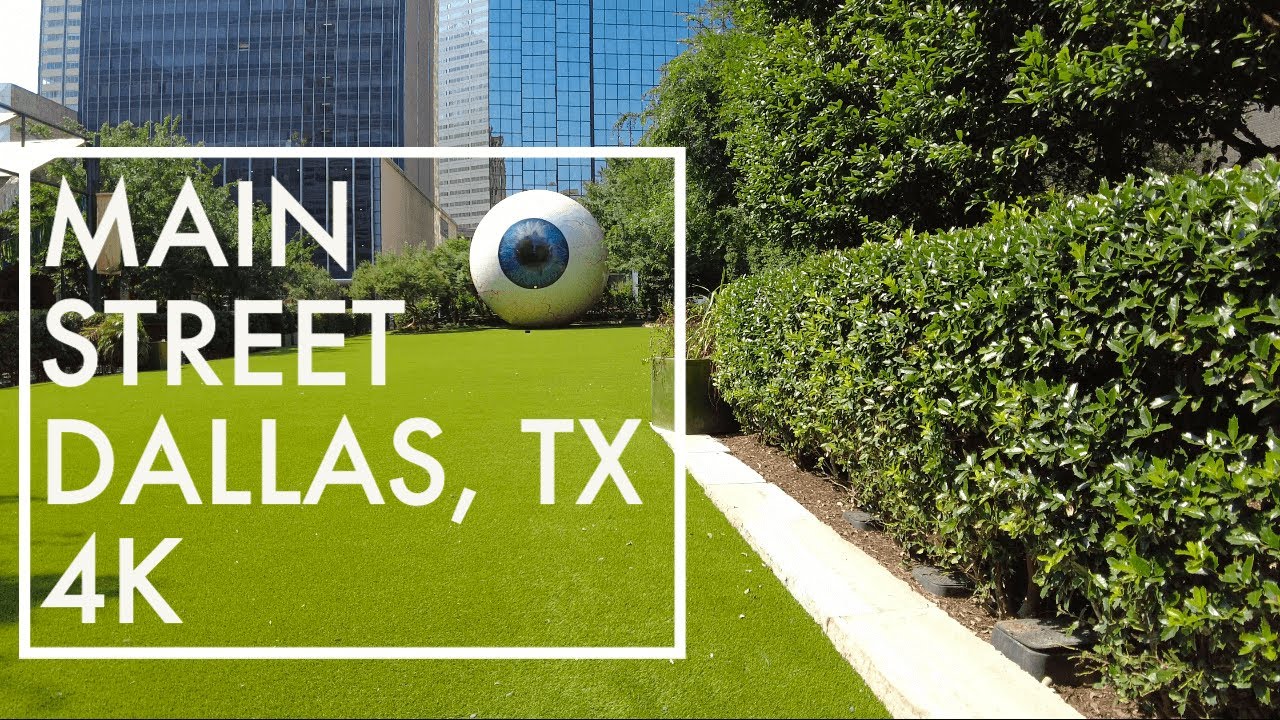 Downtown Dallas, TX | Main Street | 4K WALKING TOUR