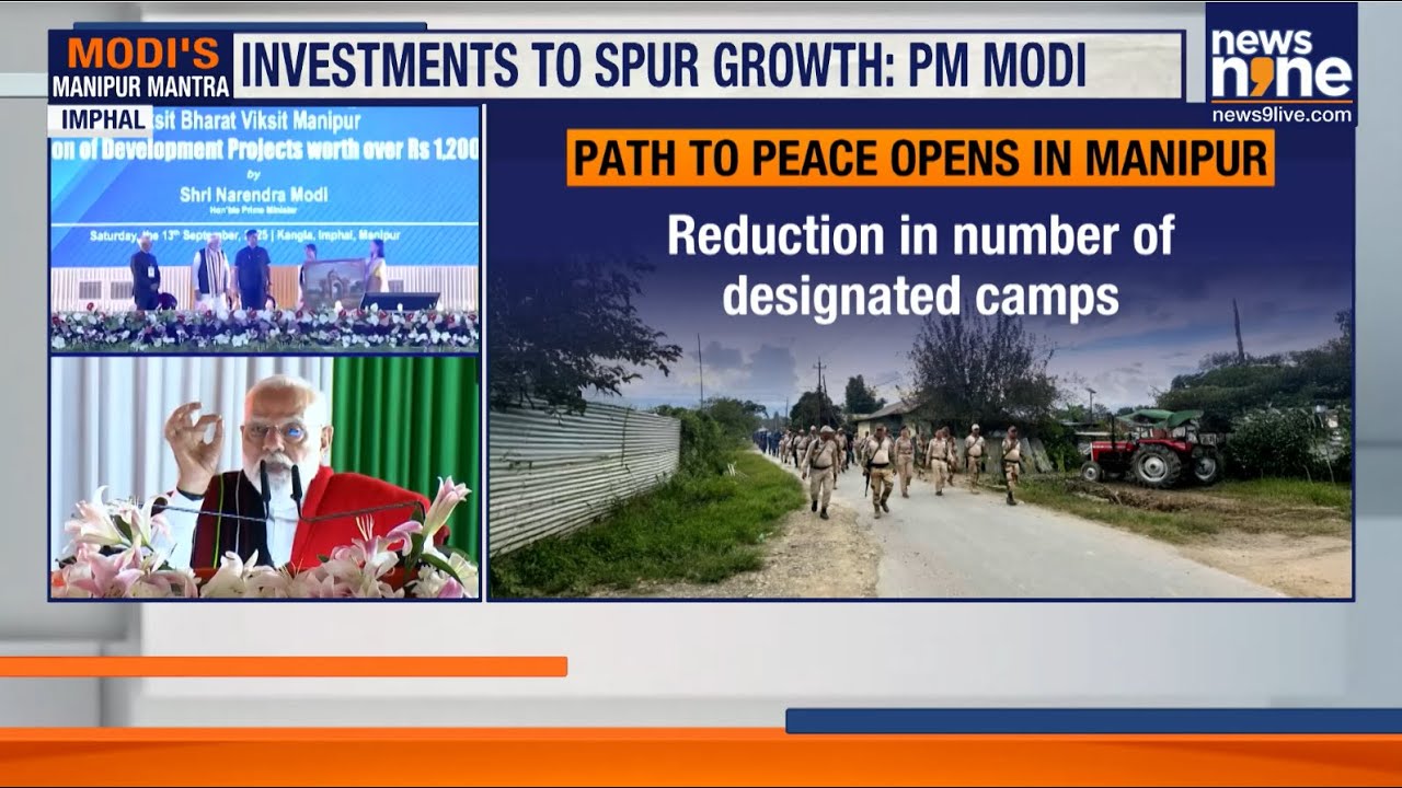 PM Modi Brings Hope To Manipur | Path To Peace Opens in Manipur | News9